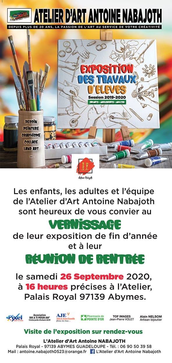 Vernissage et Réunion de rentrée