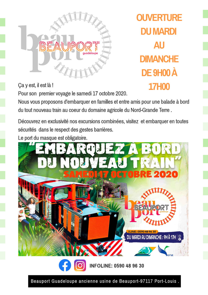 Embarquez à bord du nouveau train de Beauport