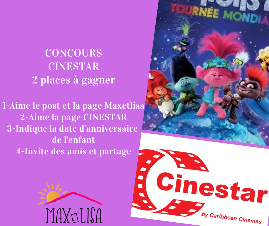 Merci Cinestar pour ce concours