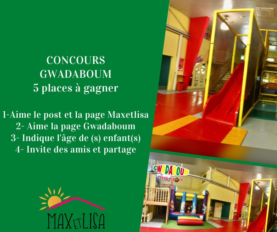 Merci Gwadaboum pour ce concours