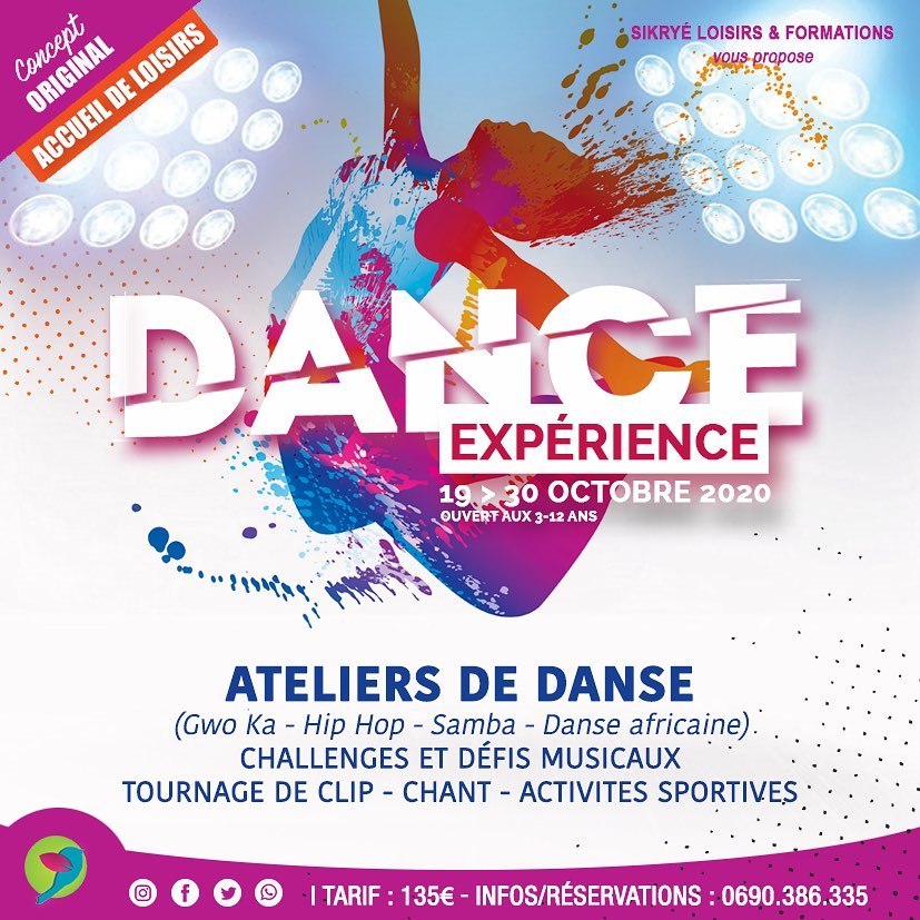 Vacances de Toussaint : DANCE EXPERIENCE – Danse ta vie …