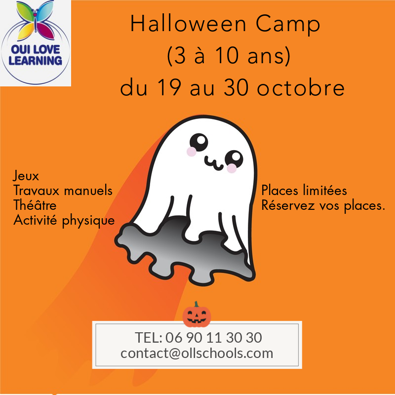 Vacances de Toussaint : Halloween Camp  Baie Mahault