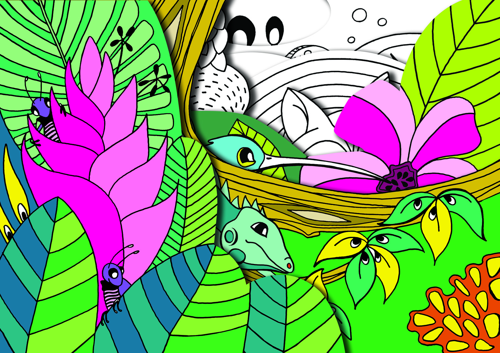 Mon cahier de coloriage animé - 4/8 ans - Nature & Biodiversité – Image 4