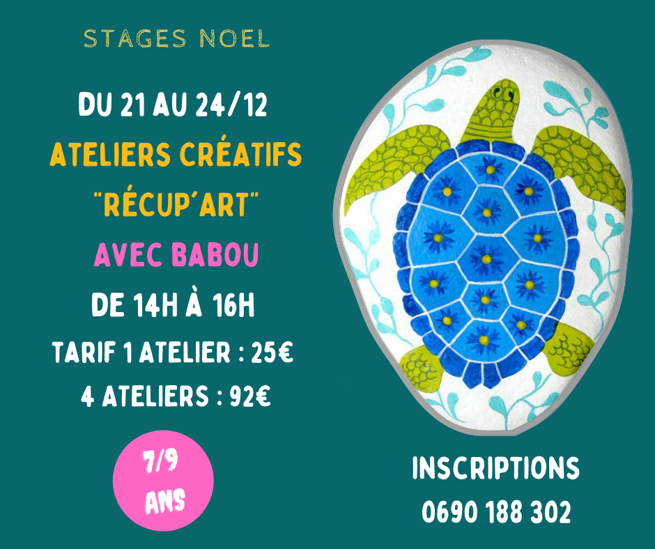 Stage de Noel avec l’Ecole de la Mer – 7/10 ans