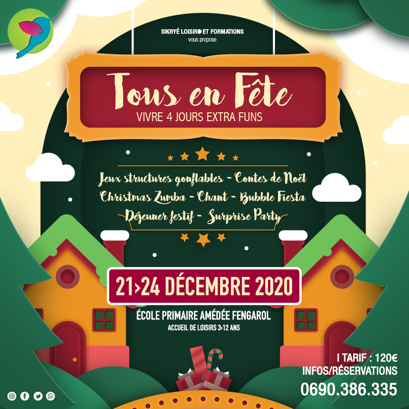 Vacances de noel : TOUS EN FÊTE EN DECEMBRE – Pointe à Pitre