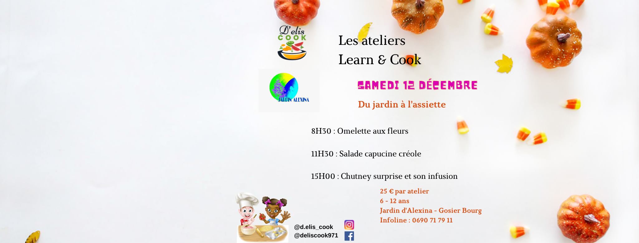 Atelier de cuisine – 6/12 ans