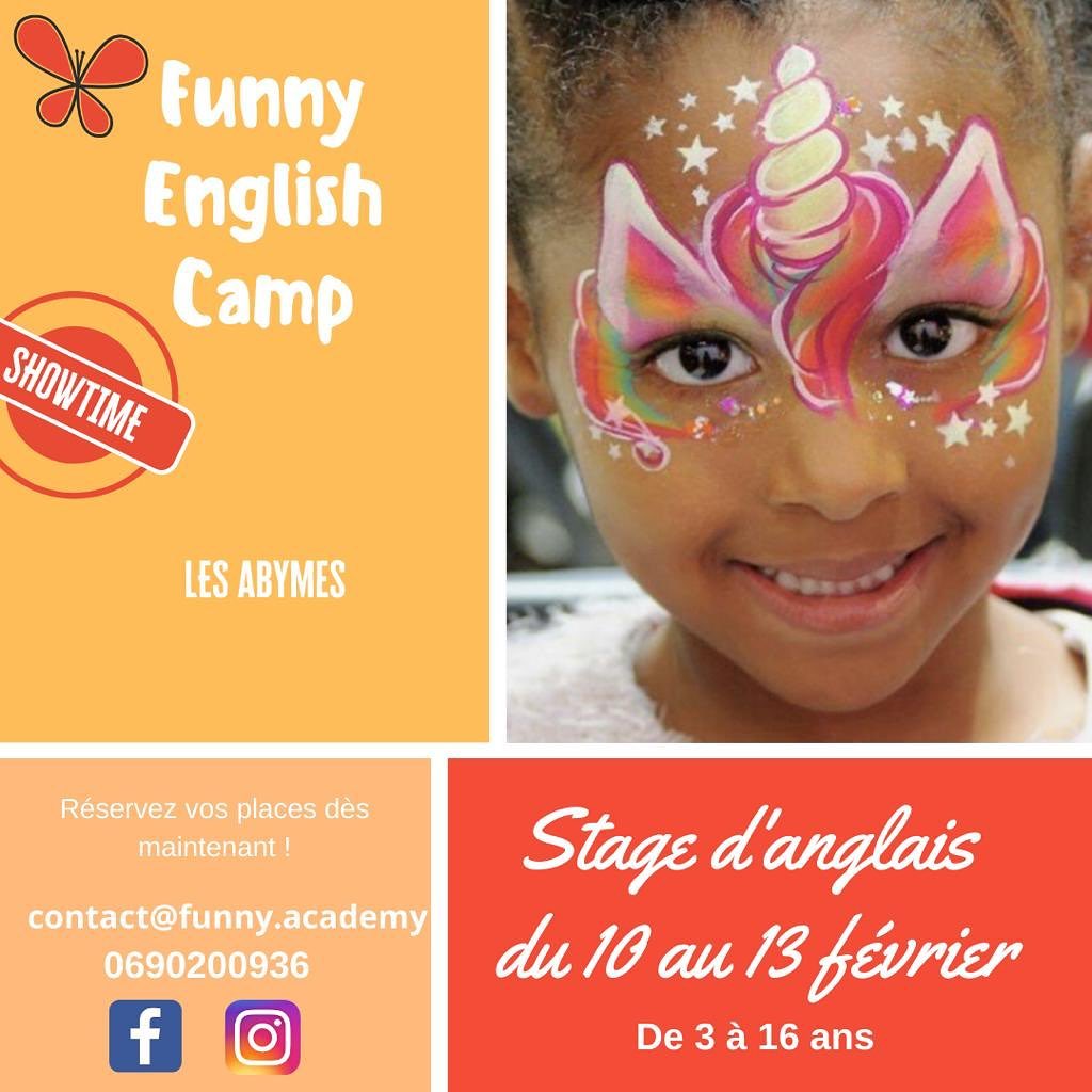 Vacances de Carnaval – Funny English – Abymes