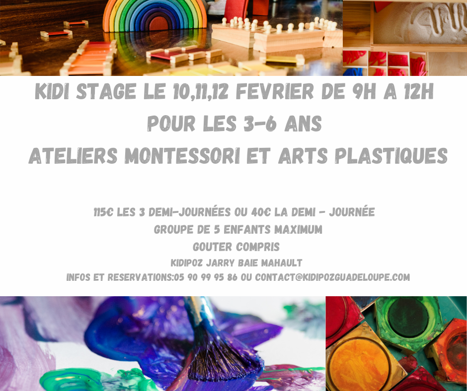 Vacances de carnaval – Kidi Stage – Jarry