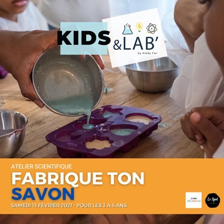 Vacances de carnaval – Fabrication de mini savons – Baie Mahault