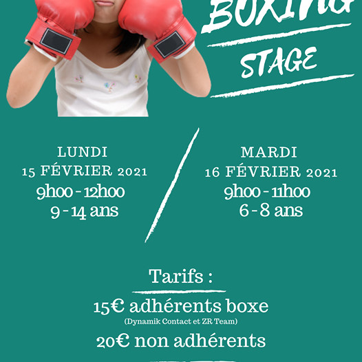 Vacances de carnaval – Kids Boxing-Baie Mahault