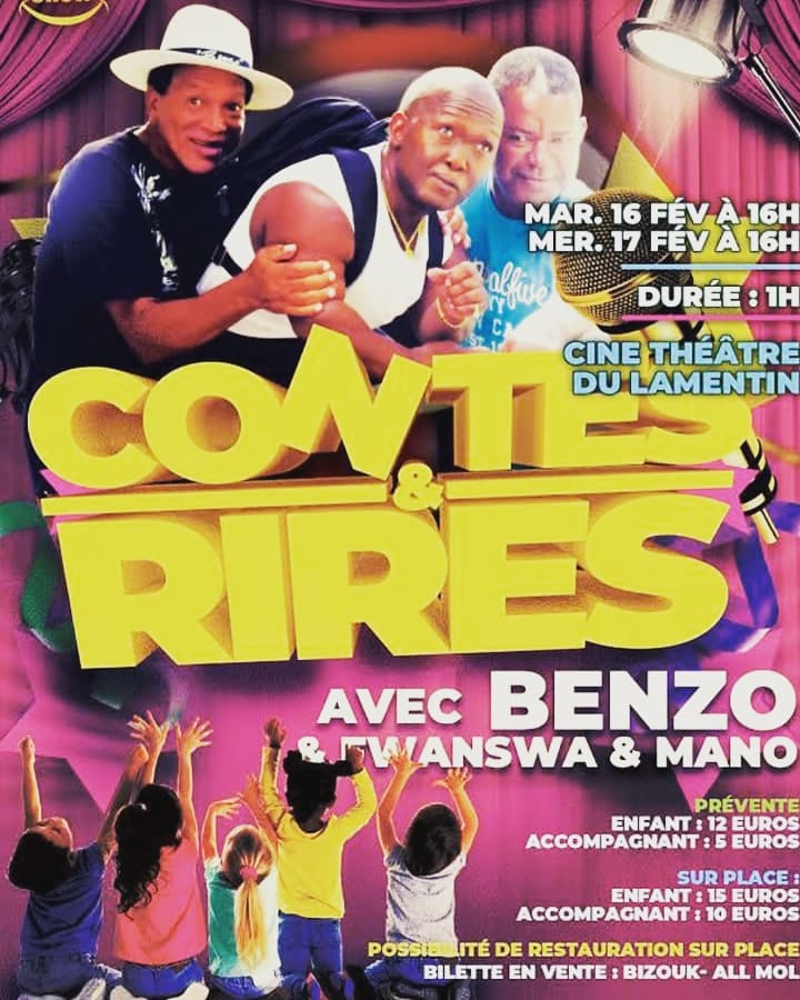 Vacances de Carnaval – Contes et Rires – Lamentin