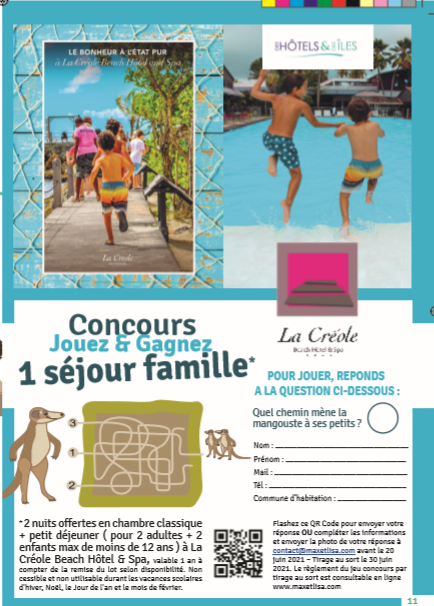 Sortie du Guide des activités  & Concours Gagne un séjour en famille