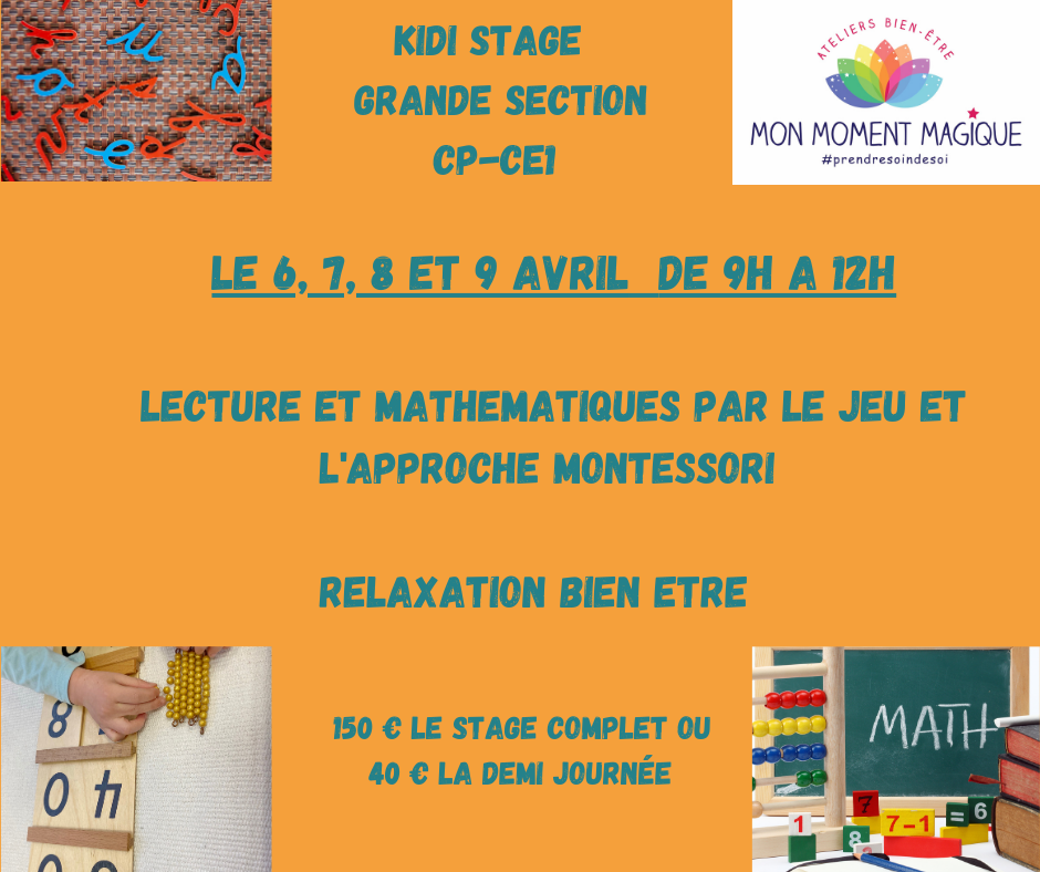 Vacances de Pâques – Kidi Stage CP/CE1 – Kidipoz Baie Mahault