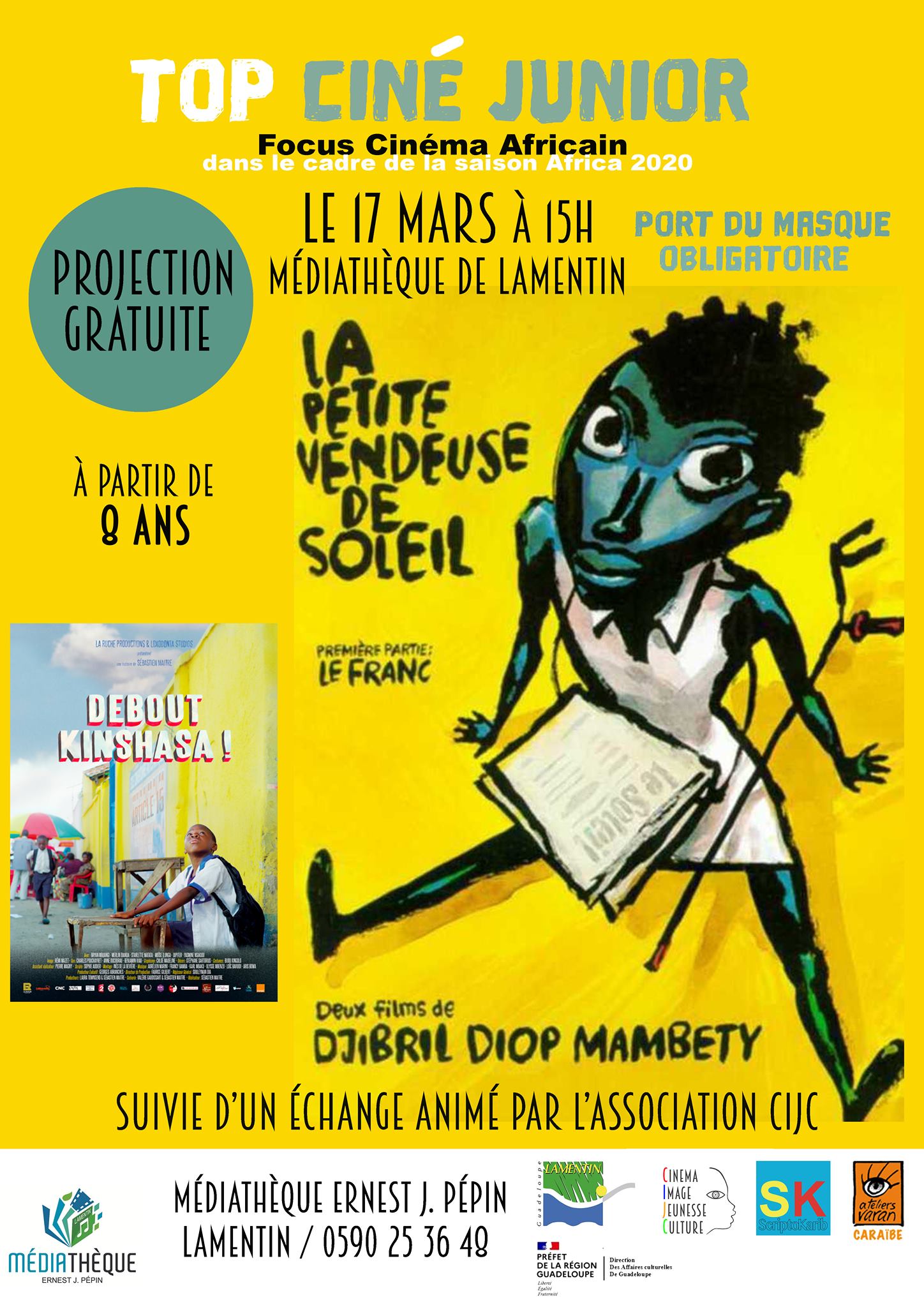 TOP CINE JUNIOR – LA PETITE VENDEUSE DE SOLEIL