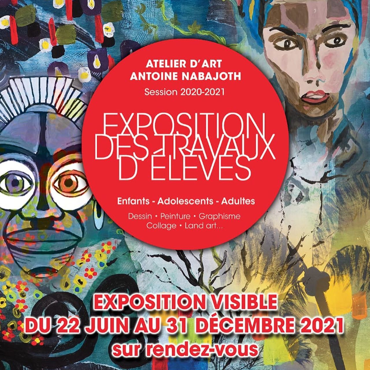 Expo d’élèves – Atelier d’Art Antoine Nabajoth