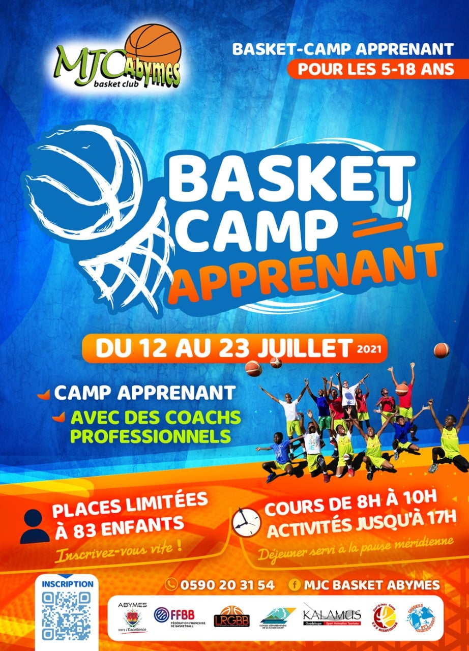 BASKET CAMP APPRENANT 5/18 ans – Abymes