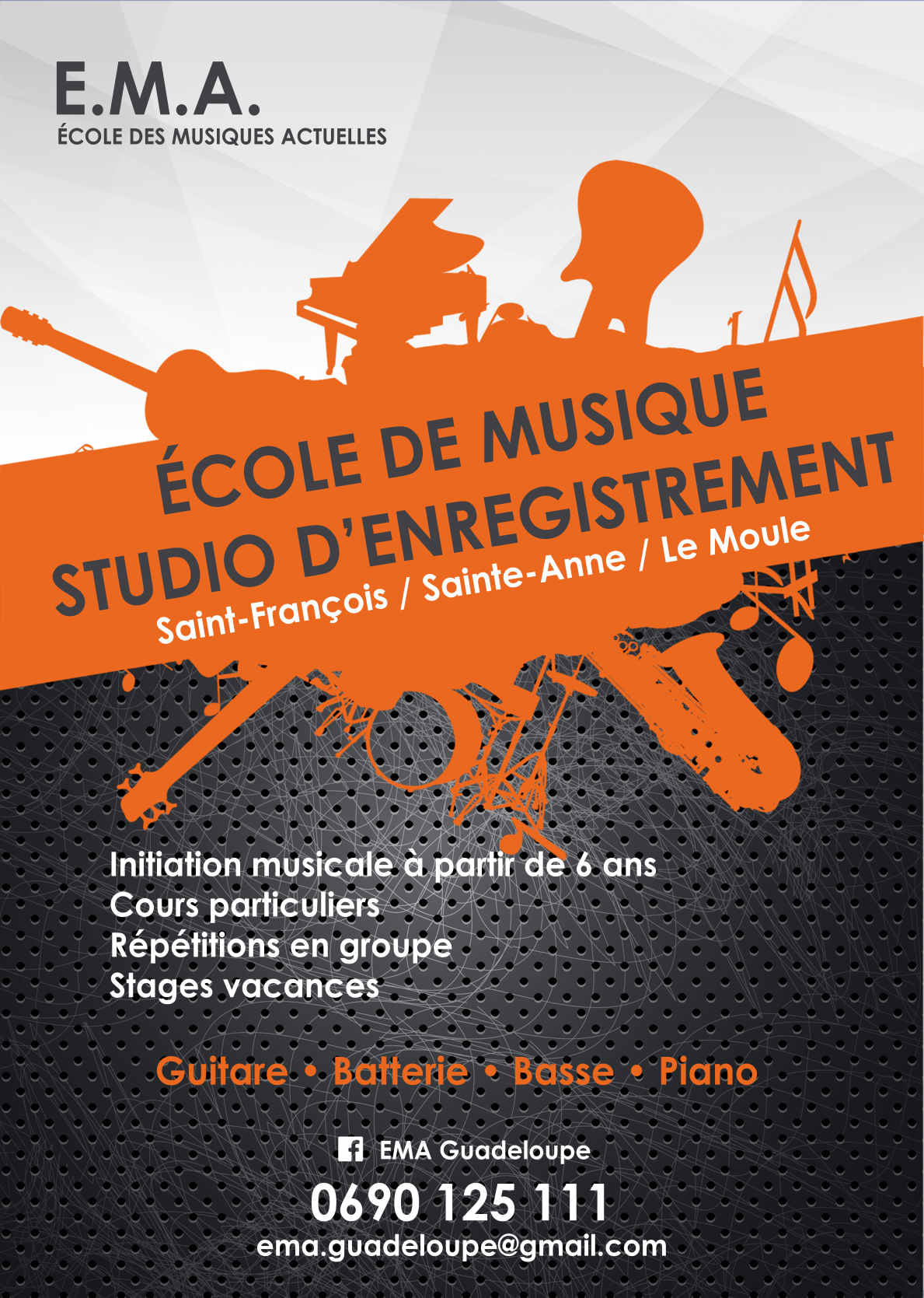 Musique – St François – Ste Anne – Le moule