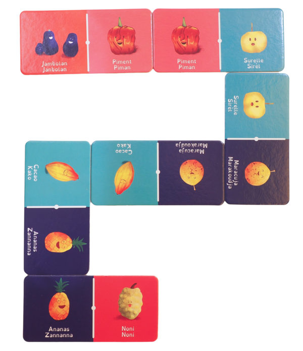 Domino - Fruits et légumes des Antilles – Image 5