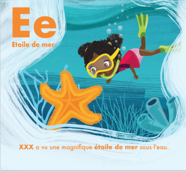 Nouveau : Mon alphabet illustré - Livre personnalisé avec le prénom de l'enfant & un personnage – Image 5