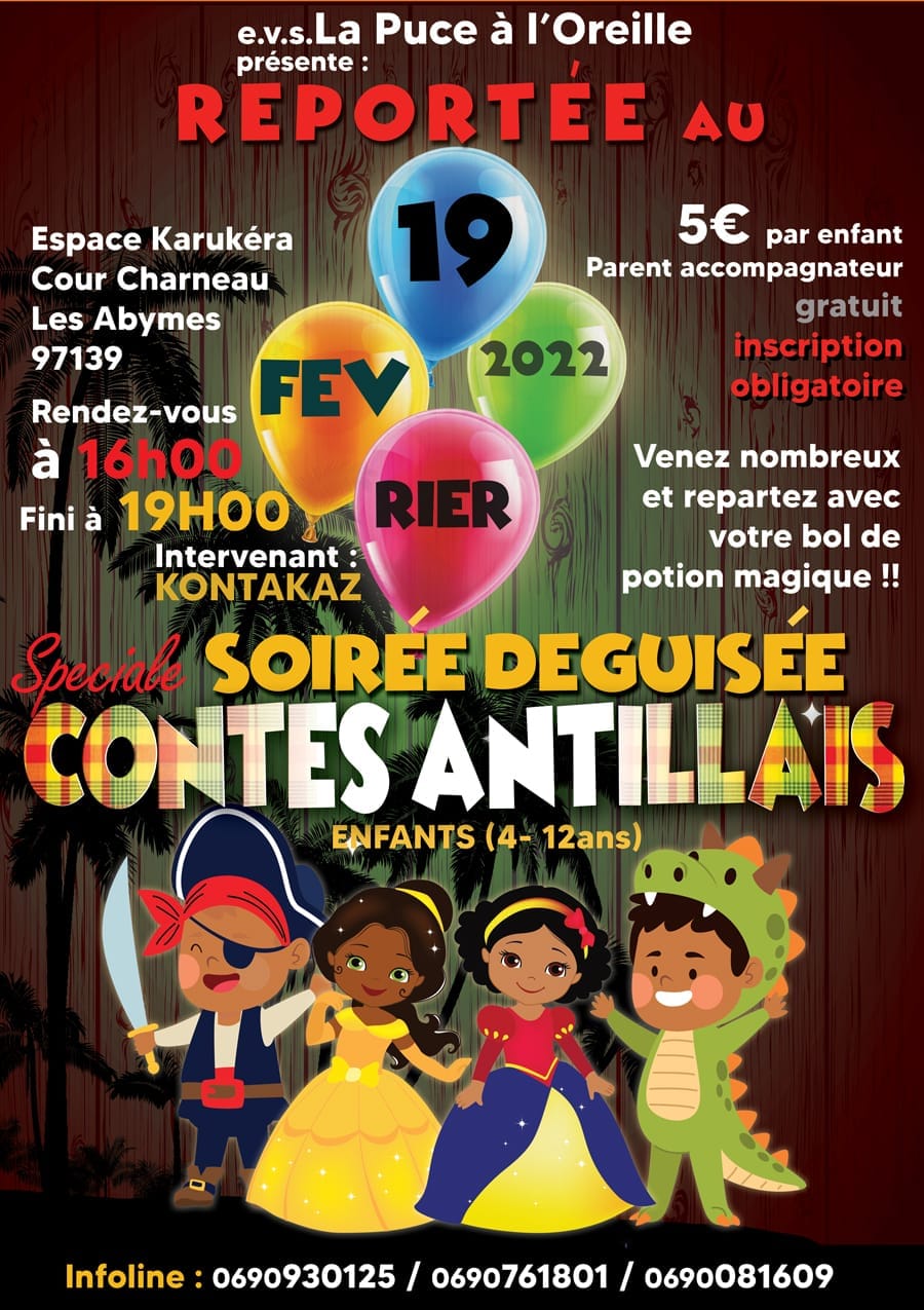 Soirée déguisée -Conte antillais