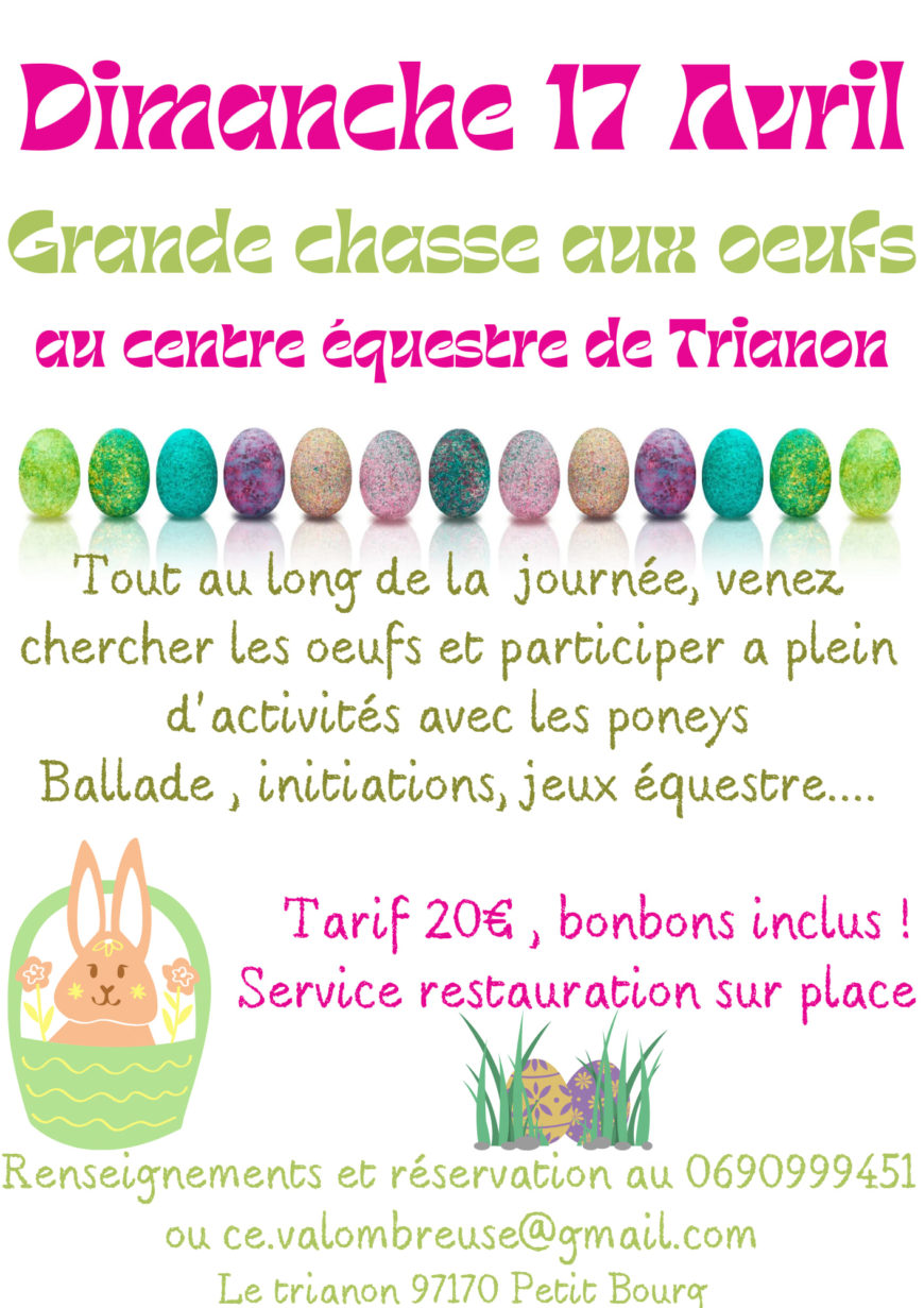 Chasse aux œufs de Pâques – Petit-Bourg