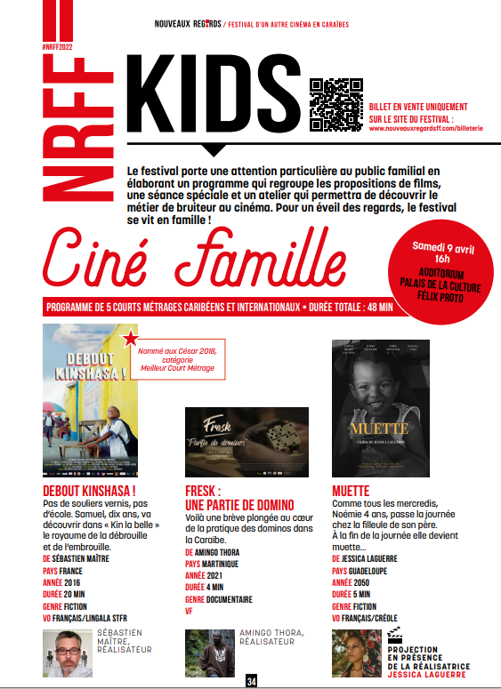 CINE FAMILLE – Nouveaux Regards – Samedi 9 avril