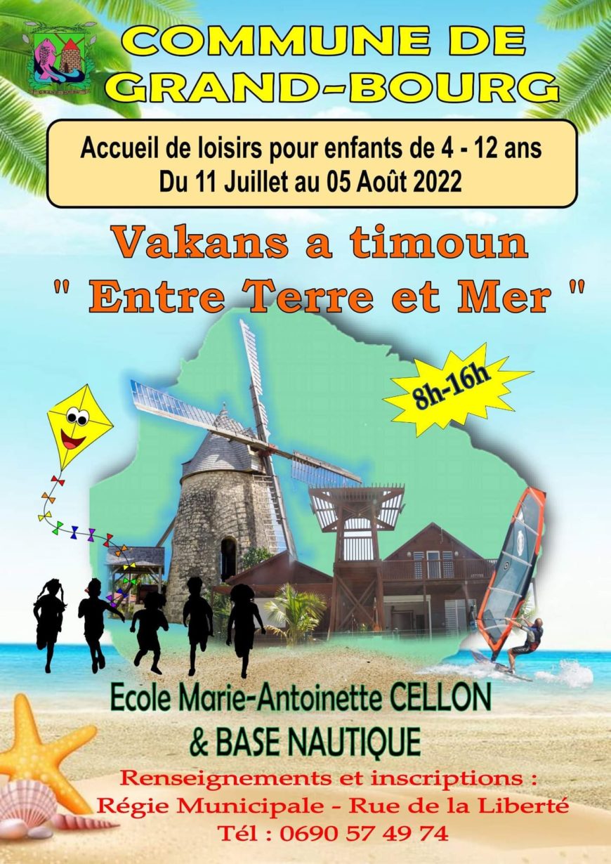 Juillet – Multi activité- Grand-Bourg Marie-Galante
