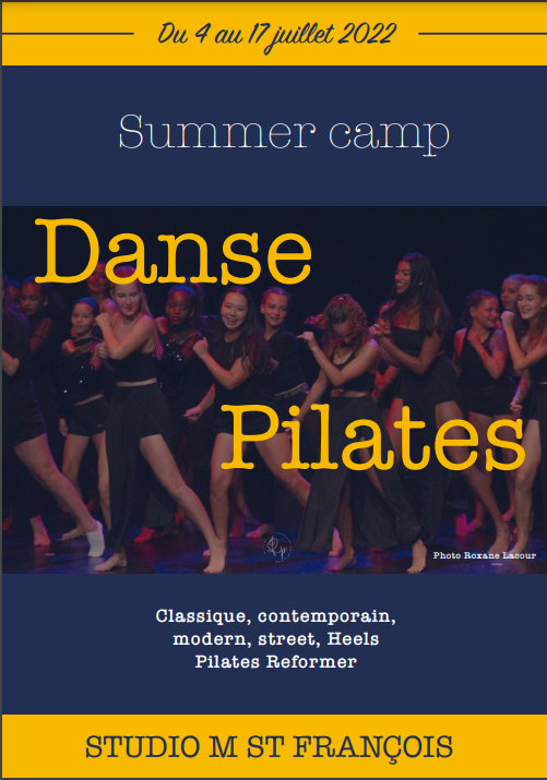 Juillet – Stage de danse – Saint-Francois