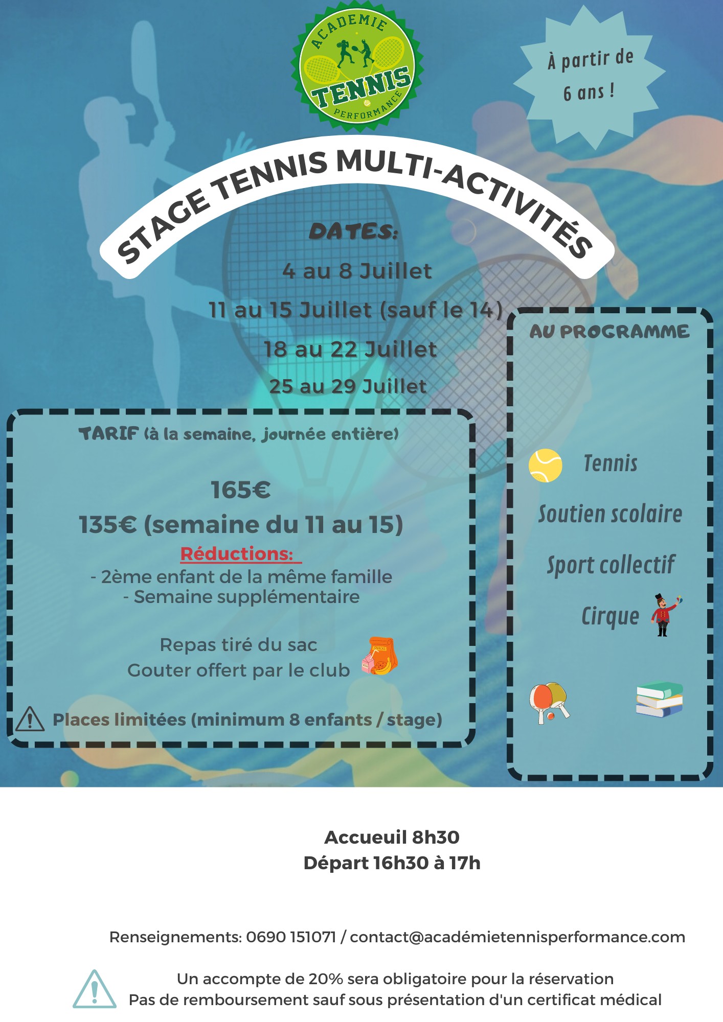 Juillet – Multi activités – Abymes