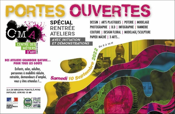 PORTES OUVERTES – LOISIRS CREATIFS – POINTE A PITRE