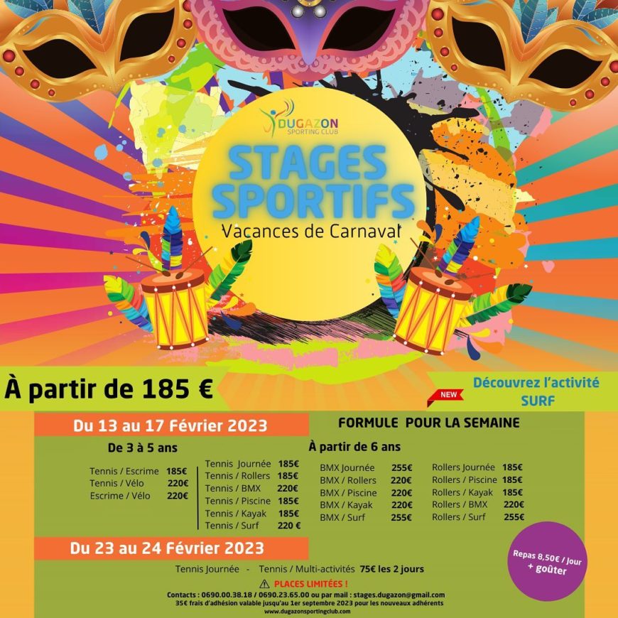 Vacances de carnaval – Abymes