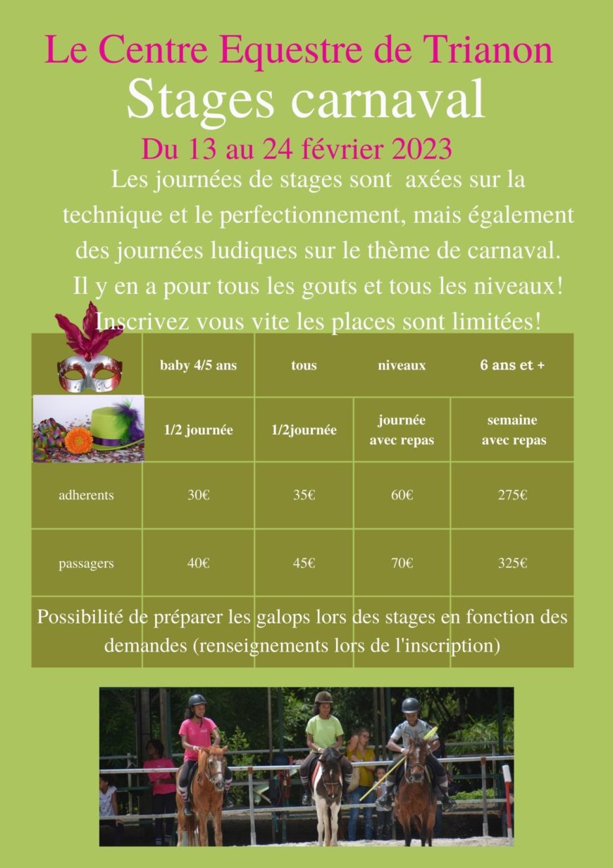 Vacances de carnaval -Petit-Bourg