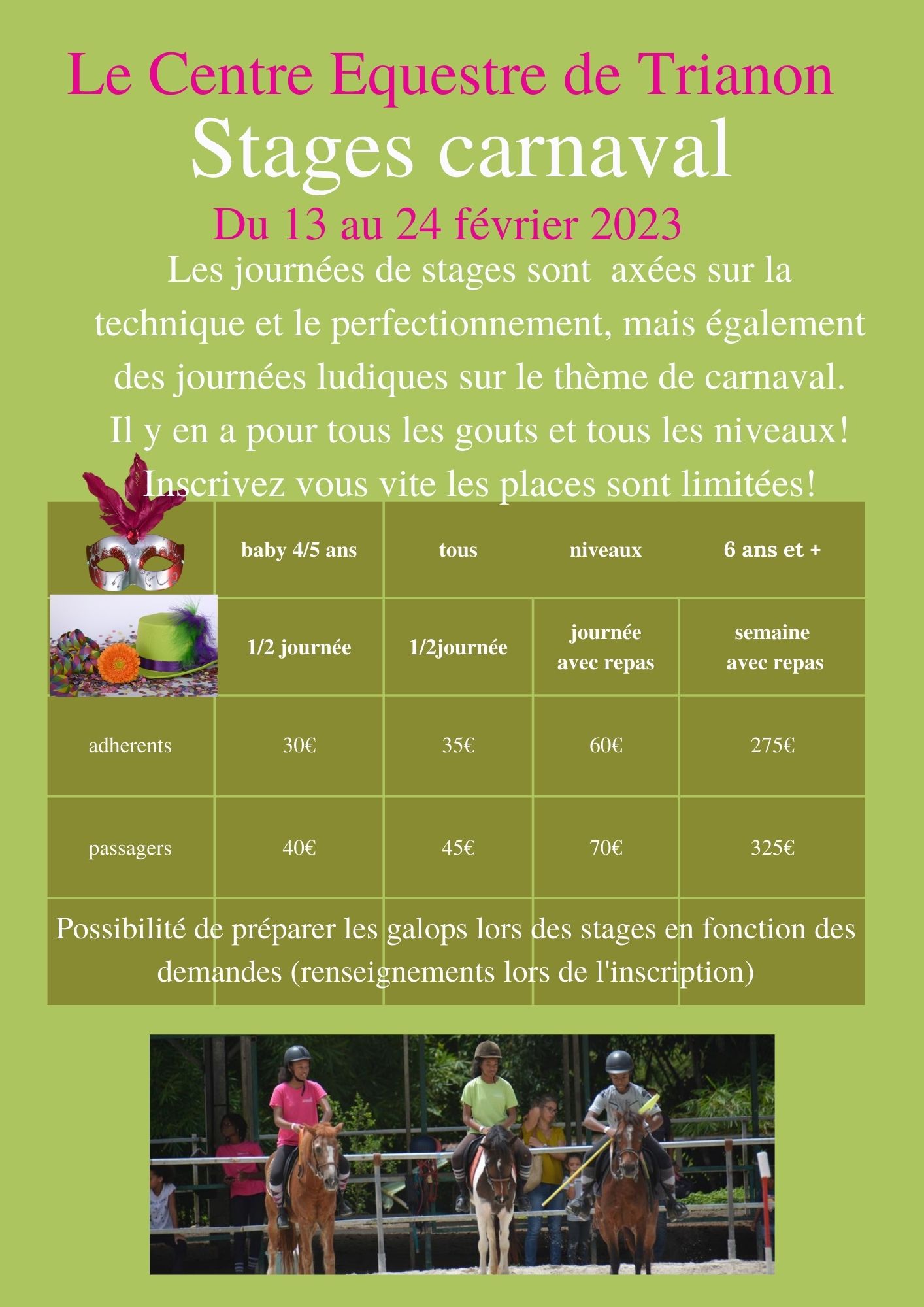 Vacances de carnaval -Petit-Bourg