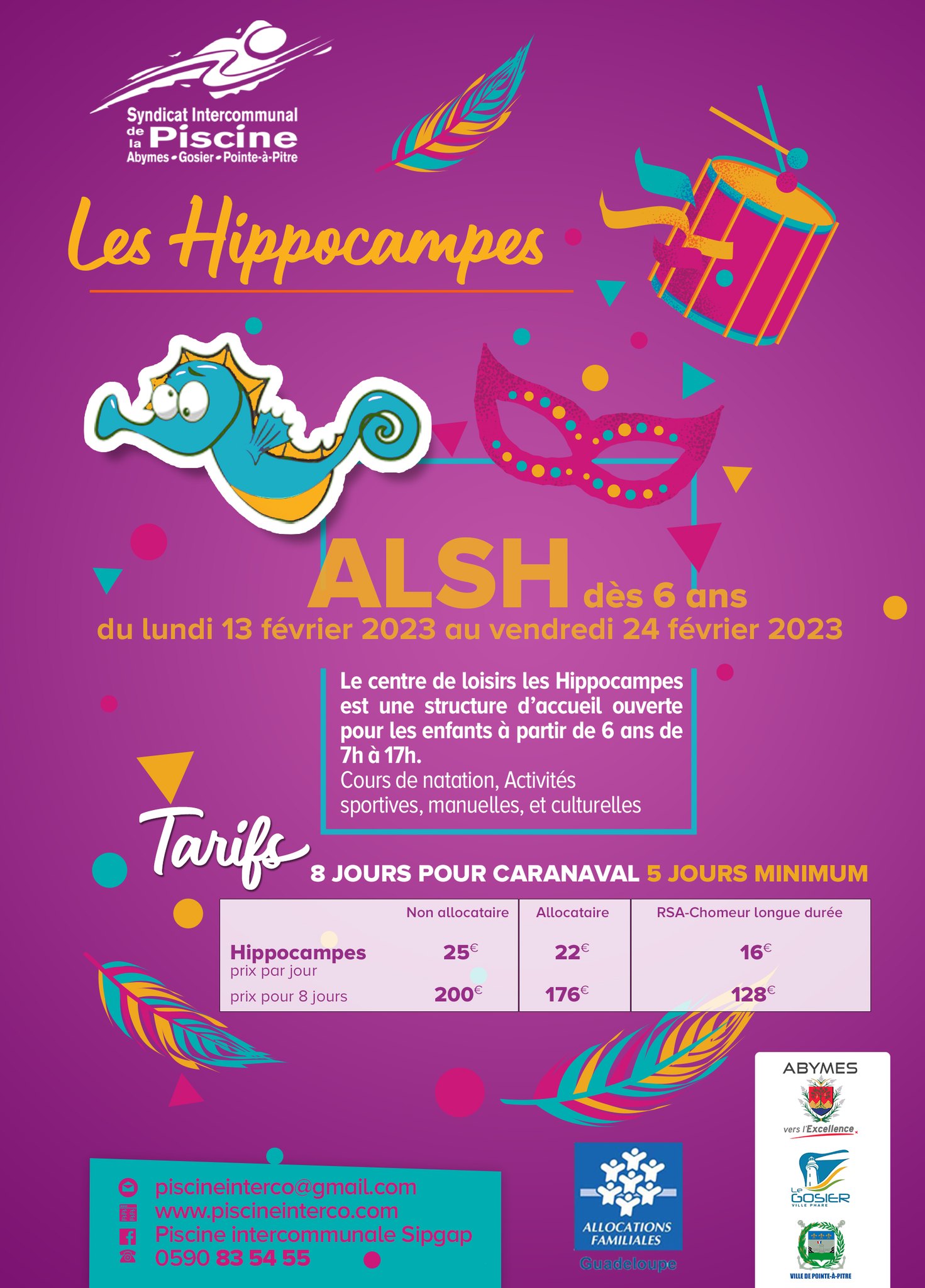 Vacances de carnaval – Abymes