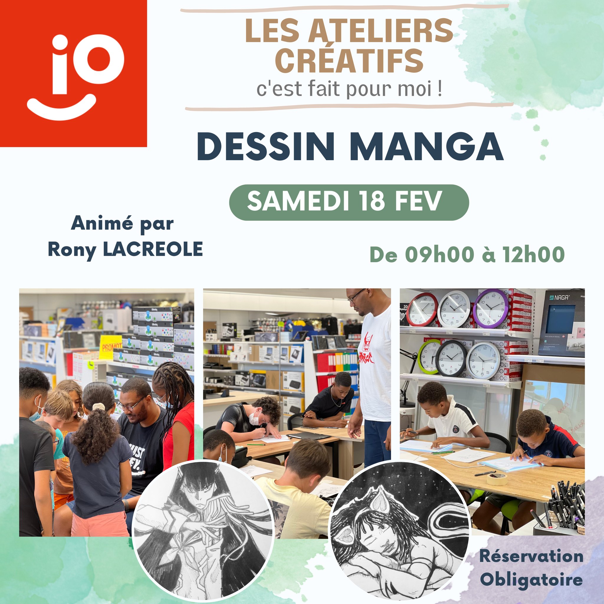 Atelier manga – Jarry