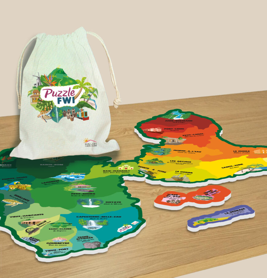 Nouveau : Le puzzle culturel l’île papillon