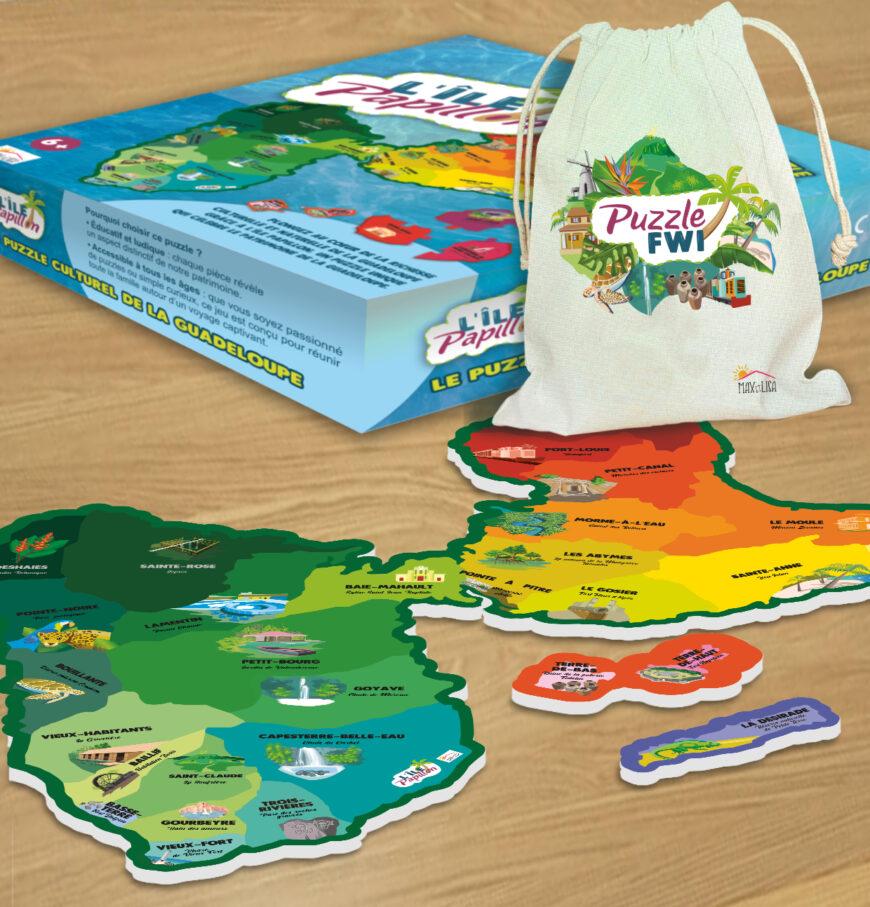 Nouveauté : Puzzle l’île papillon