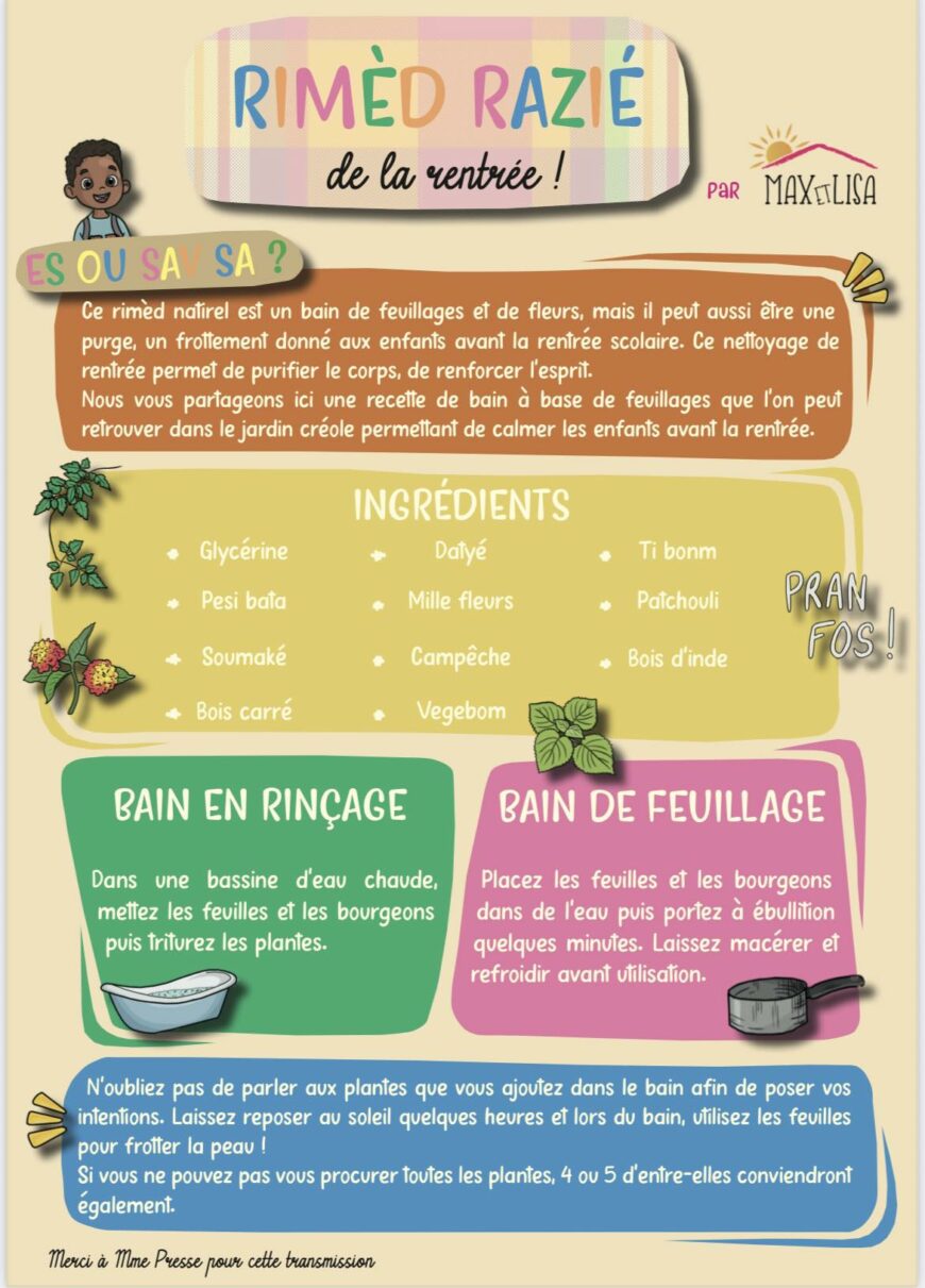 Le bain de la rentrée : une tradition à transmettre