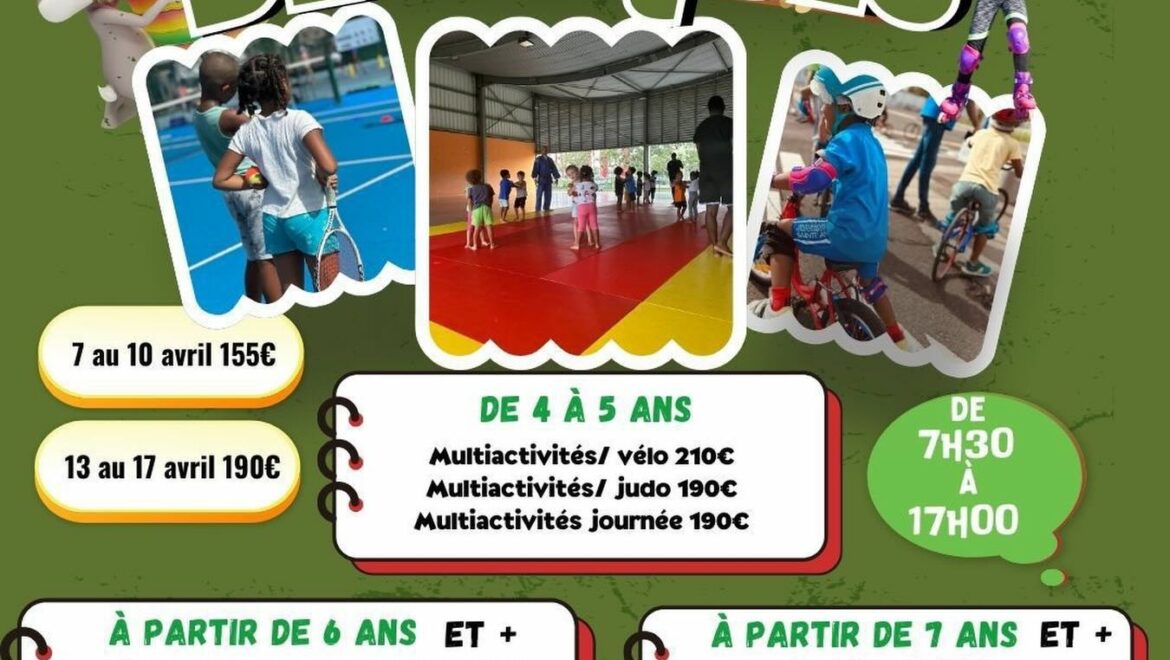 Vacances de Pâques – Les offres de stages pour les enfants