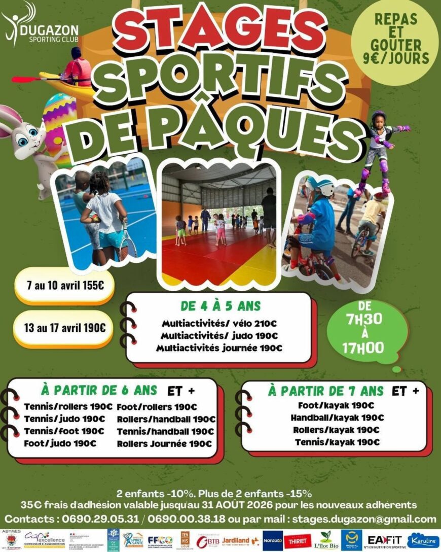 Vacances de Pâques – Les offres de stages pour les enfants